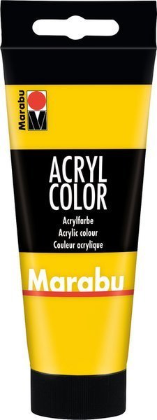 Marabu Farba akrylowa 019 100ml yellow