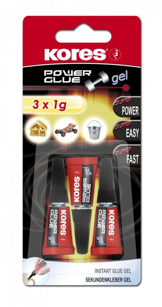 Power glue GEL 3x1g