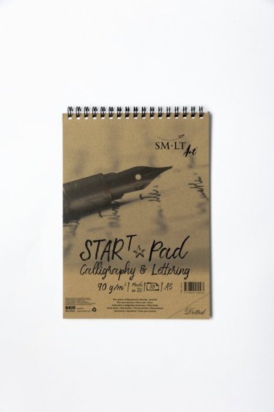 SMLT art Blok na kaligrafii START, A5, 30 listů, 90g/m2, linkovaný, spirála