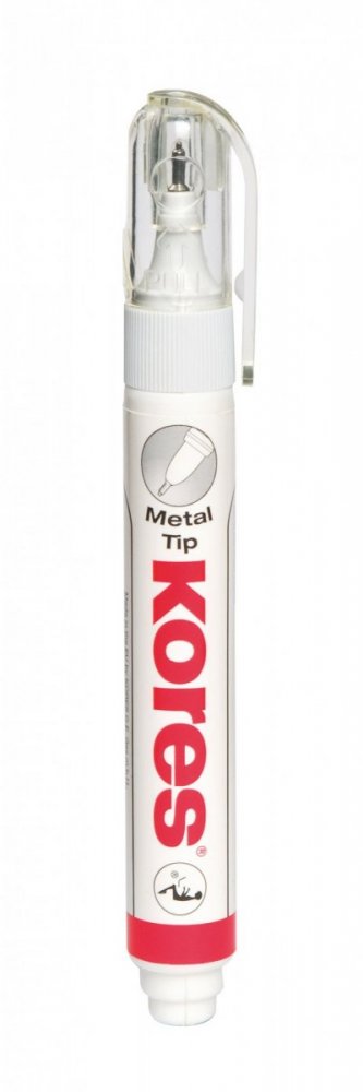 Korektor METAL TIP 10g, biały