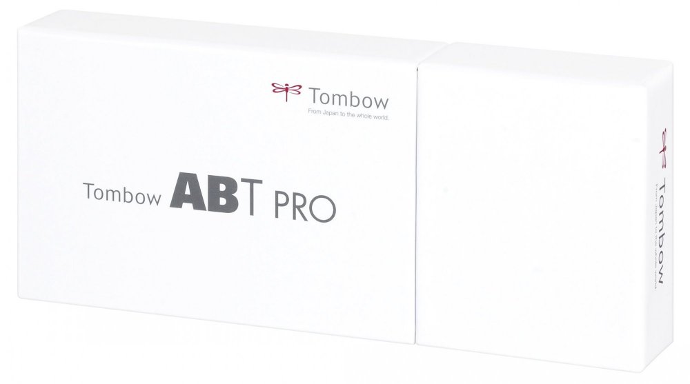 Tombow Flamaster Brush pen na bazie alkoholu ABT PRO, 12 szt., Manga colors