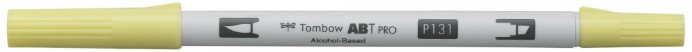 Tombow Flamaster Brush pen na bazie alkoholu ABT PRO lemon lime