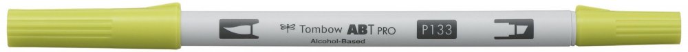 Tombow Flamaster Brush pen na bazie alkoholu ABT PRO chartreuse