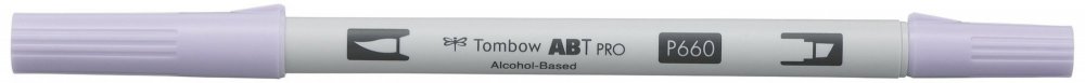 Tombow Flamaster Brush pen na bazie alkoholu ABT PRO lavender blush
