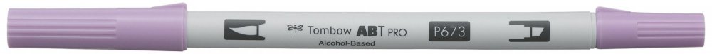 Tombow Flamaster Brush pen na bazie alkoholu ABT PRO orchid
