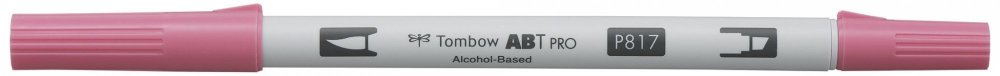 Tombow Flamaster Brush pen na bazie alkoholu ABT PRO mauve