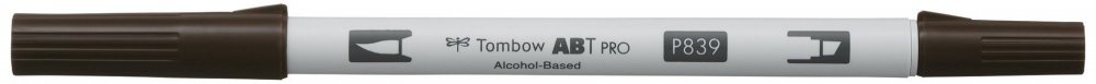 Tombow Flamaster Brush pen na bazie alkoholu ABT PRO espresso