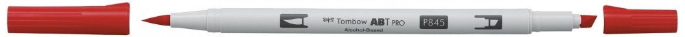 Tombow Flamaster Brush pen na bazie alkoholu ABT PRO carmine