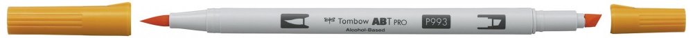 Tombow Flamaster Brush pen na bazie alkoholu ABT PRO chrome orange