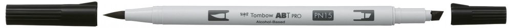 Tombow Flamaster Brush pen na bazie alkoholu ABT PRO black