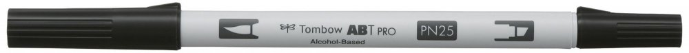 Tombow Flamaster Brush pen na bazie alkoholu ABT PRO lamp black