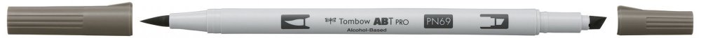 Tombow Flamaster Brush pen na bazie alkoholu ABT PRO warm gray 5