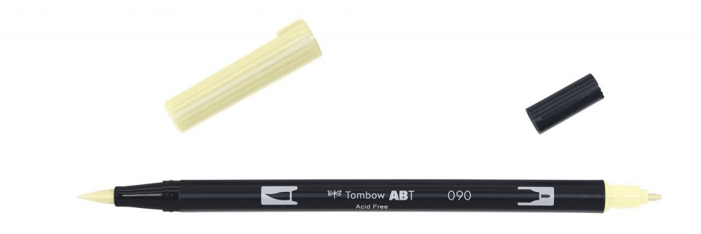 Tombow Flamaster Brush pen ABT, lemon cream