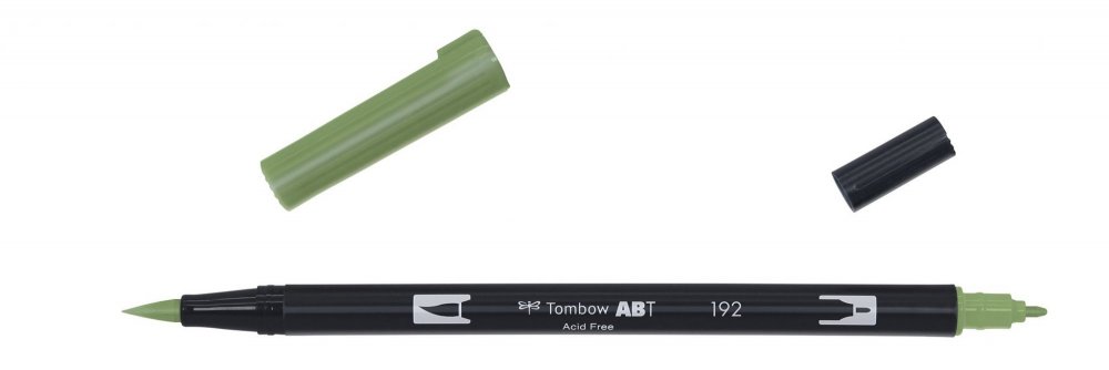 Tombow Flamaster Brush pen ABT, asparagus