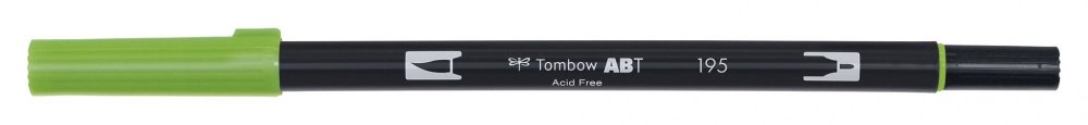 Tombow Flamaster Brush pen ABT, light green