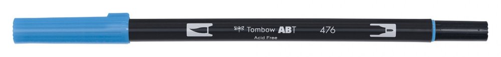 Tombow Flamaster Brush pen ABT, cyan