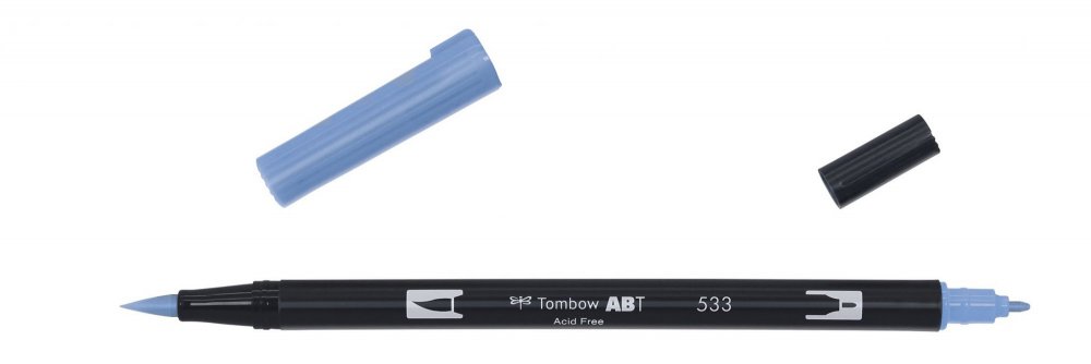 Tombow Flamaster Brush pen ABT, peacock blue