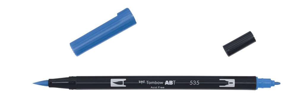 Tombow Flamaster Brush pen ABT, cobalt blue