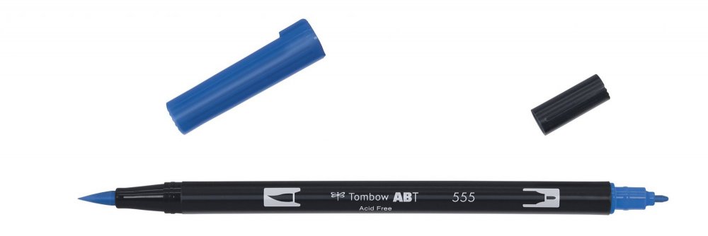 Tombow Flamaster Brush pen ABT, ultramarine