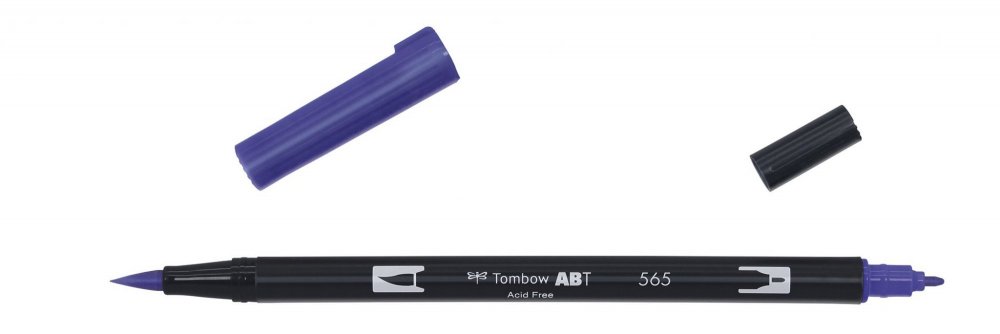 Tombow Flamaster Brush pen ABT, deep blue