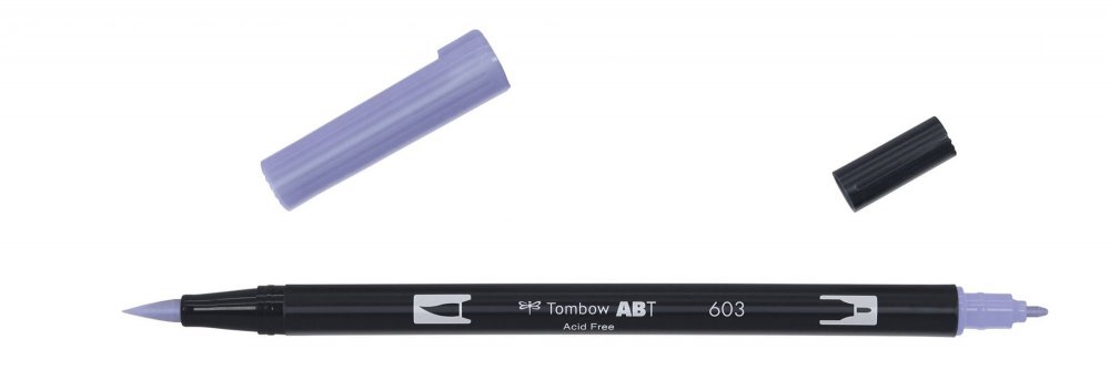 Tombow Flamaster Brush pen ABT, periwinkle