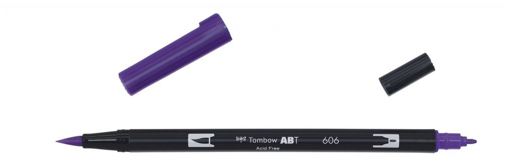 Tombow Flamaster Brush pen ABT, violet