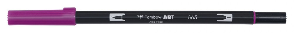 Tombow Flamaster Brush pen ABT, purple