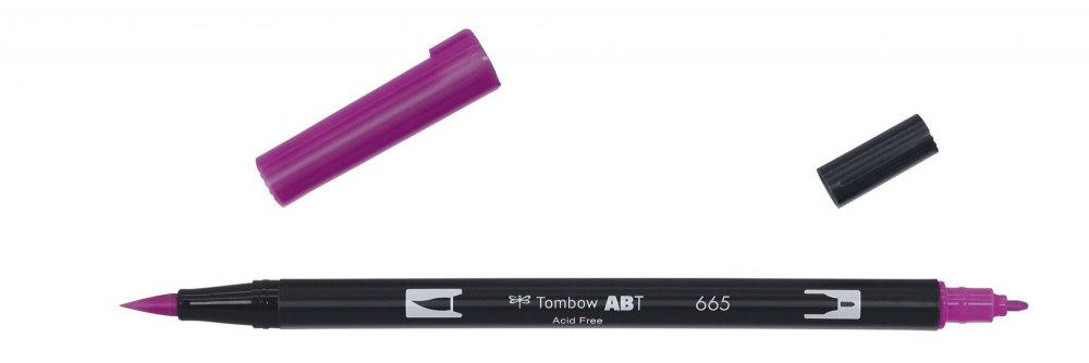 Tombow Flamaster Brush pen ABT, purple