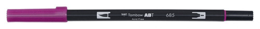 Tombow Flamaster Brush pen ABT, deep magenta