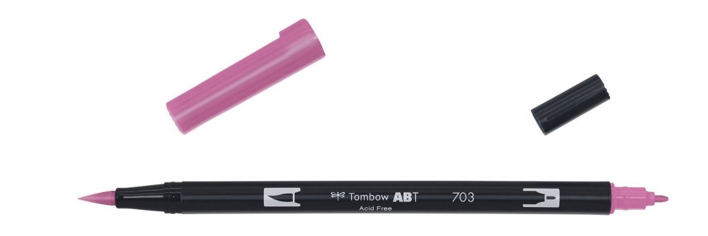 Tombow Flamaster Brush pen ABT, pink rose