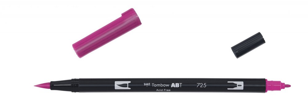 Tombow Flamaster Brush pen ABT, rhodamine red