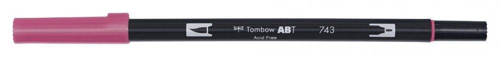 Tombow Flamaster Brush pen ABT, hot pink