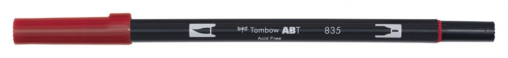 Tombow Flamaster Brush pen ABT, persimmon