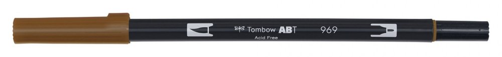 Tombow Flamaster Brush pen ABT, chocolate