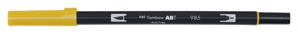 Tombow Flamaster Brush pen ABT, chrome yellow