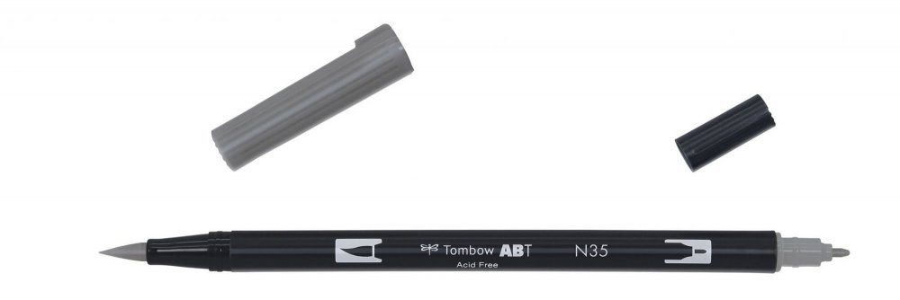Tombow Flamaster Brush pen ABT, cool grey 12