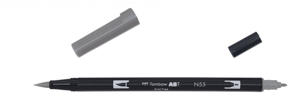 Tombow Flamaster Brush pen ABT, cool grey 7