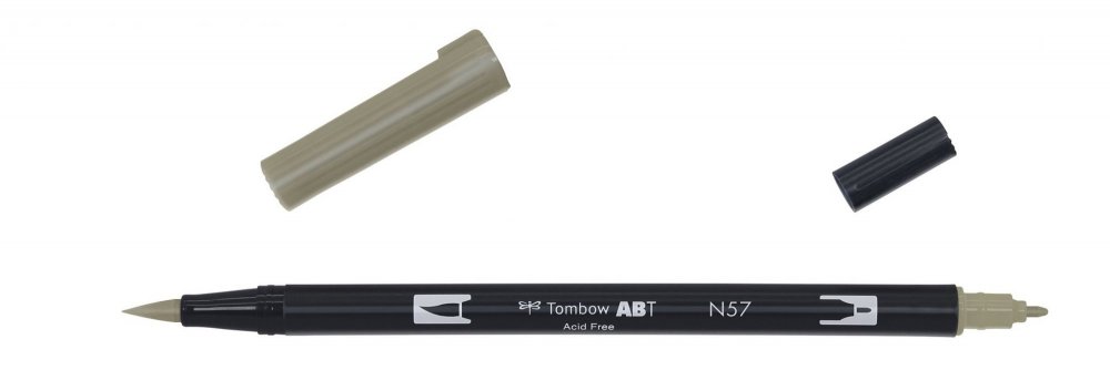 Tombow Flamaster Brush pen ABT, warm grey 5