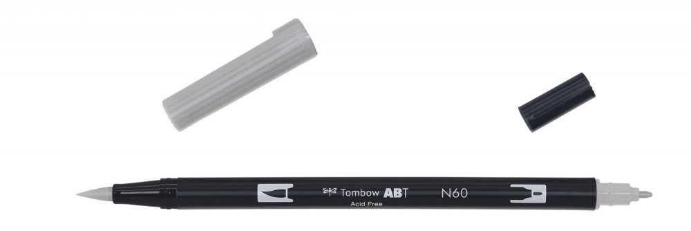 Tombow Flamaster Brush pen ABT, cool grey 6