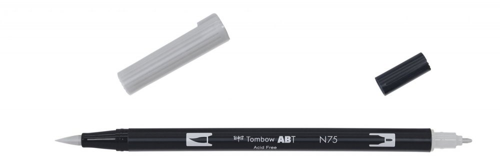 Tombow Flamaster Brush pen ABT, cool grey 3