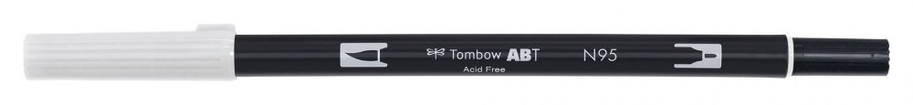 Tombow Flamaster Brush pen ABT, cool grey 1