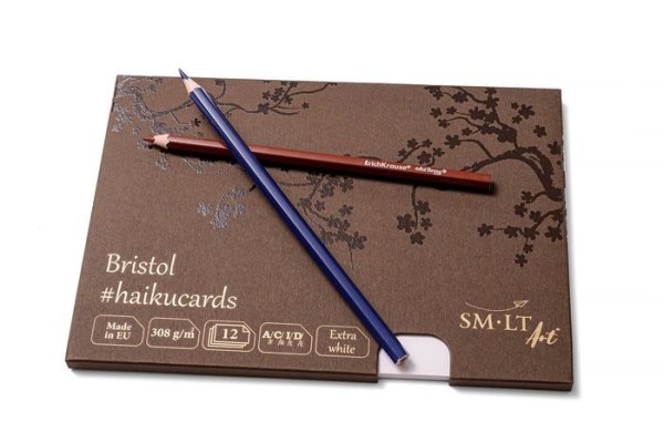 SMLT art Karty v krabičce #haikucards, Bristol, 148x210mm, 20 listů, 308g/m2
