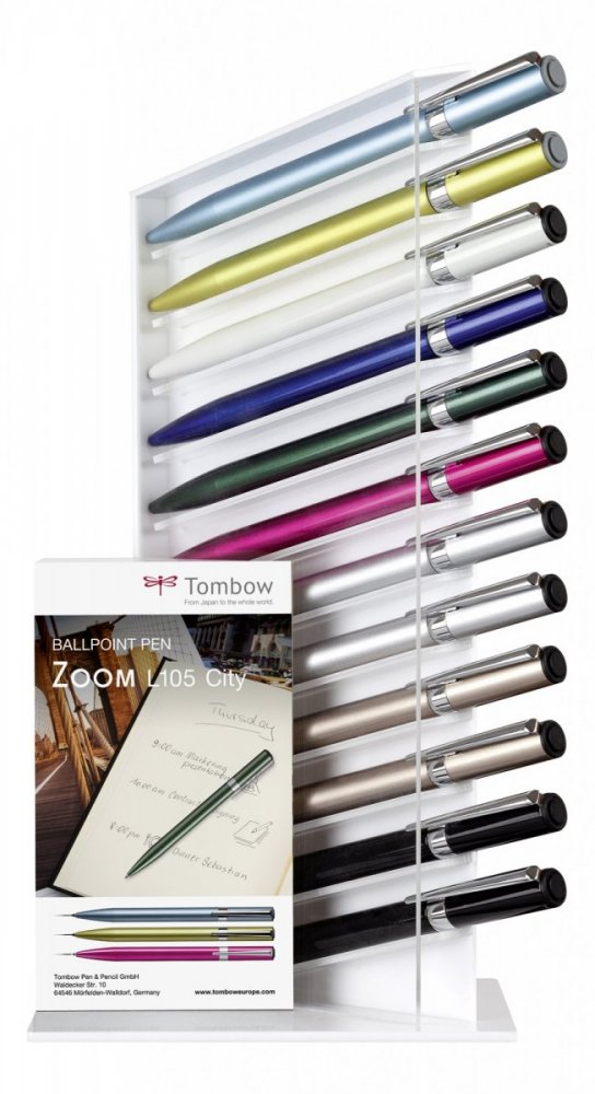 Tombow Długopis L105 City display, 12szt. bulk