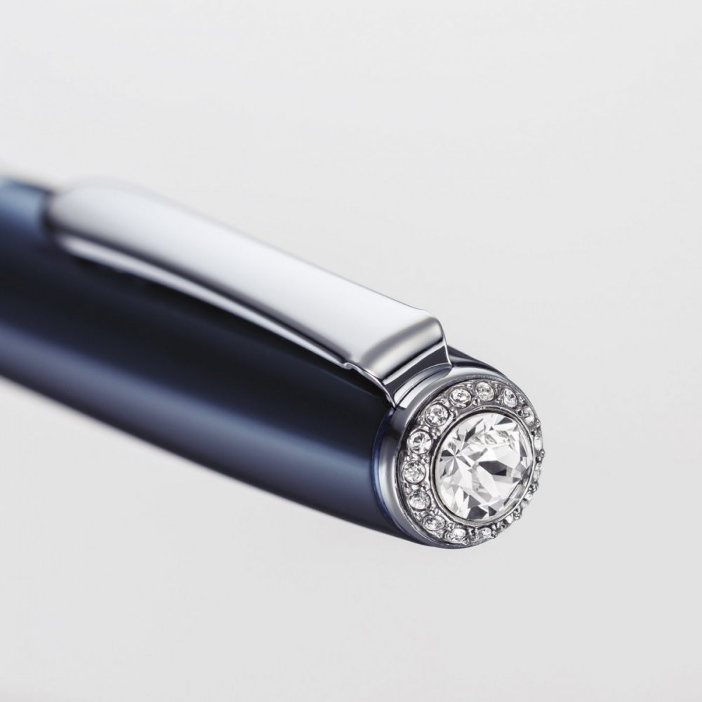 Tombow Pióro kulkowe ZOOM 505 Havanna SW, z kryształami Swarovski®