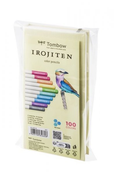 Tombow Zestaw kredek IROJITEN Volume 1: Pale tone I, 10 sztuk