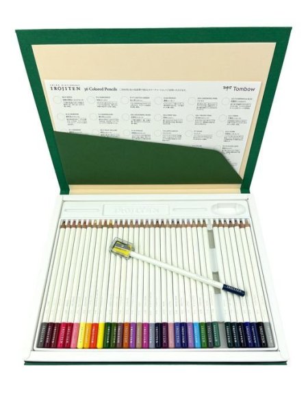 Tombow Kredki Irojiten 36szt + temperówka - zestaw upominkowy