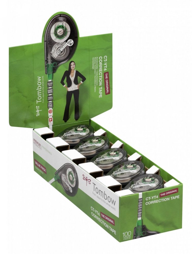 Tombow Korektor w taśmie, sz. 4,2 mm, d. 10 m