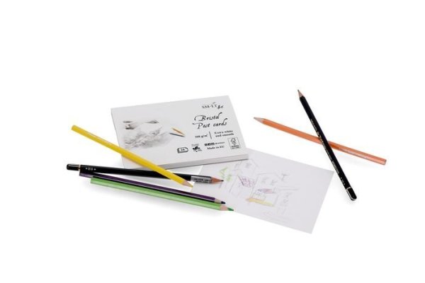 SMLT art Pohlednice Bristol papír 20 listů, 308g/m2
