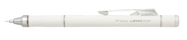 Tombow Ołówek automatyczny MONO graph GRIP 0,5 mm z gumowanym uchwytem, ivory