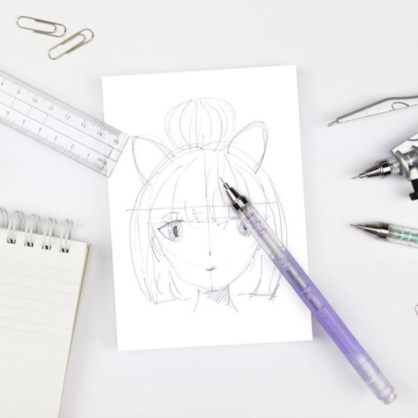 Tombow Ołówek automatyczny MONO graph 0,3 mm, przezroczysta miętowa